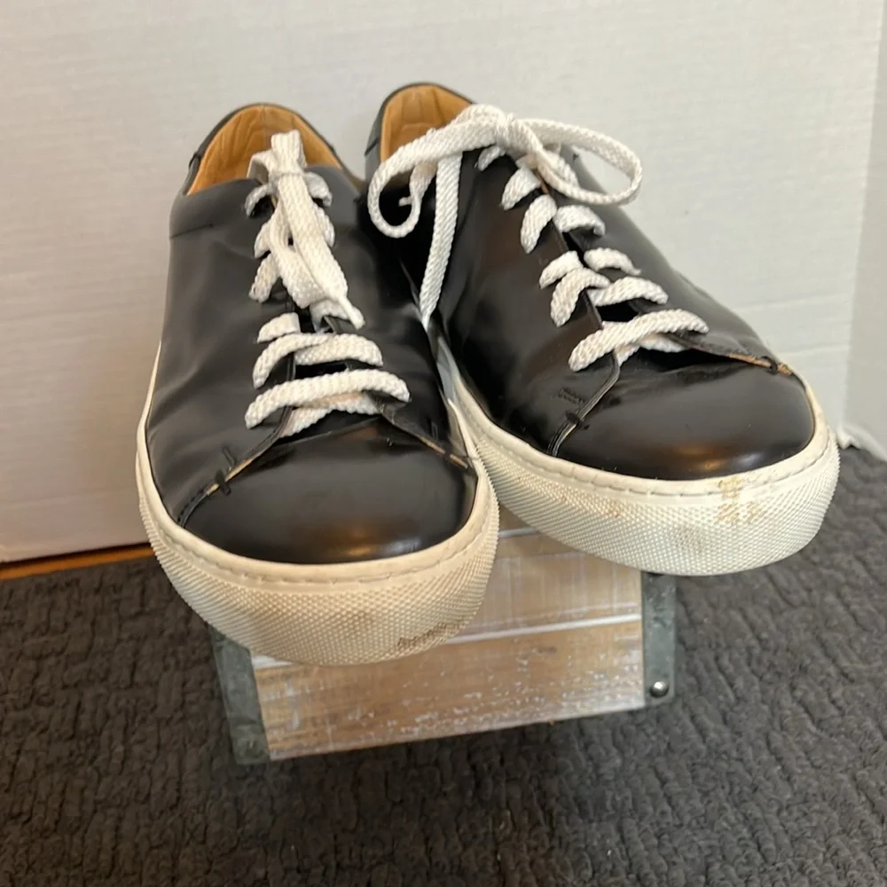 Mercanti Fiorentini Black 7939 Leather Sneaker Sz 12 Common Projects